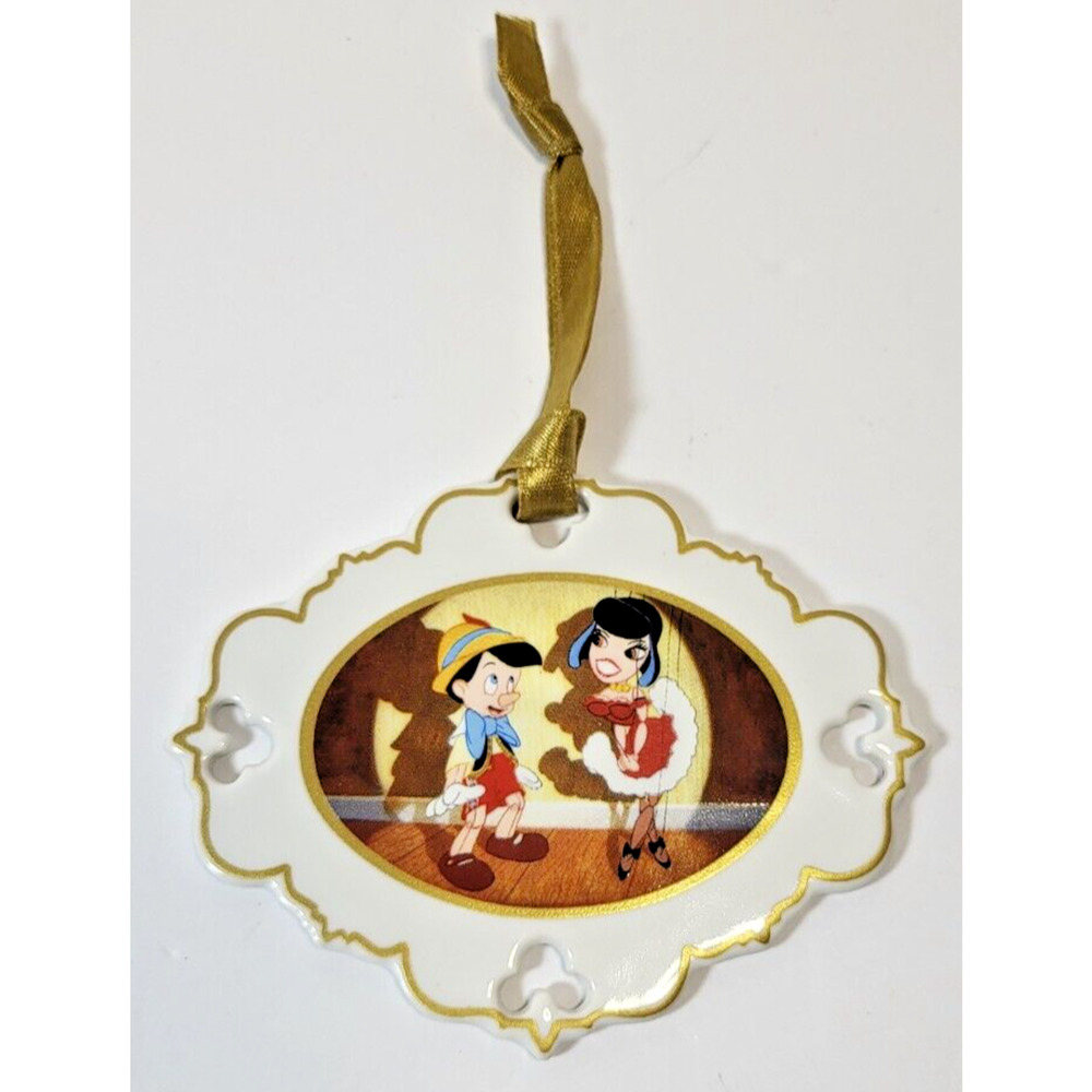 Disney Pinocchio Puppet Artist Series #1 Sketchbook Ornament LE 3700 Porcelain